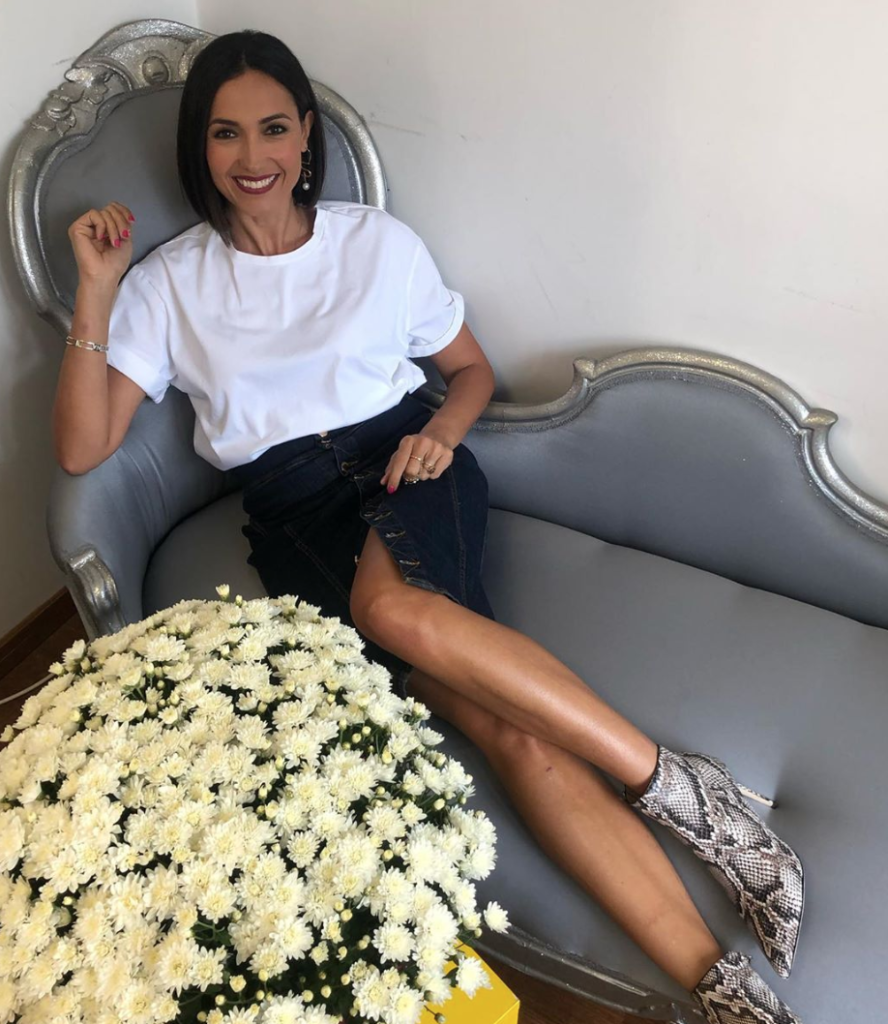 caterina balivo foto gambe look outfit