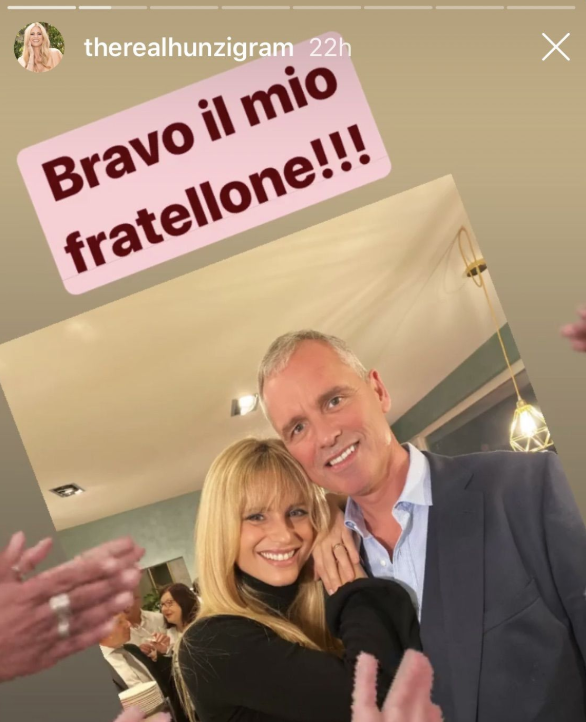 michelle hunziker fratelli harold andrea