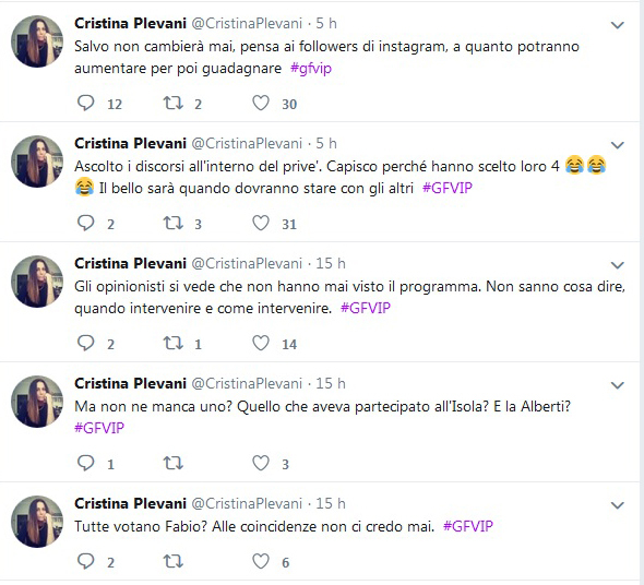 gf vip salvo veneziano cristina plevani