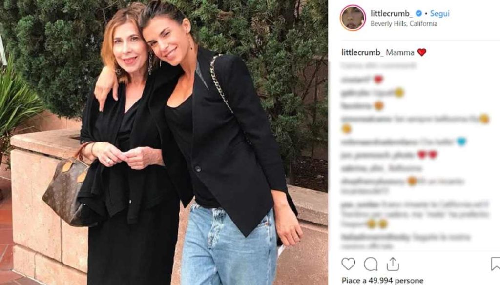 elisabetta canalis mamma bruna padre cesare canalis