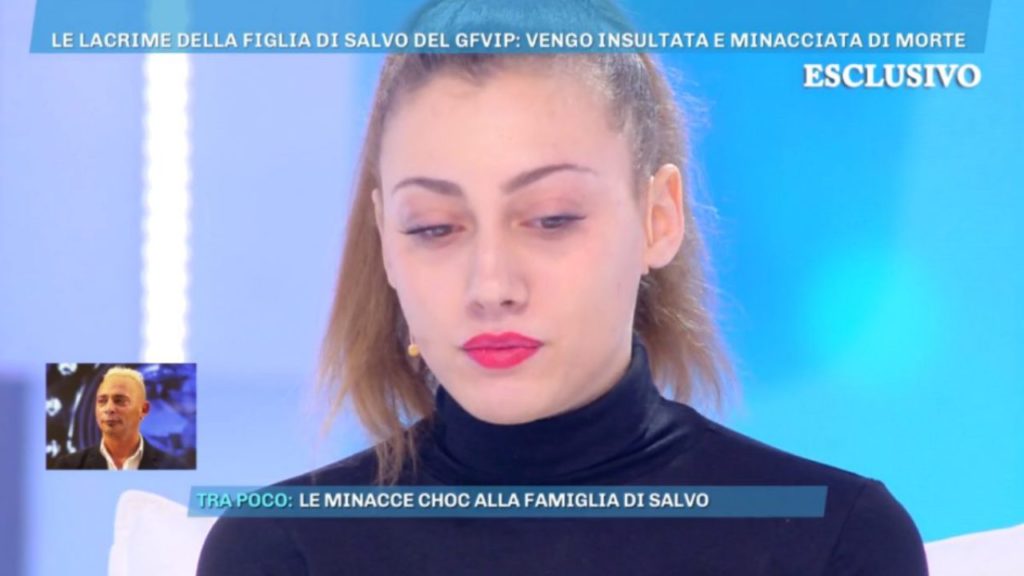 gf vip salvo veneziano minacce moglie figlia famiglia