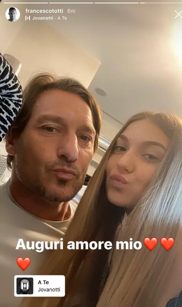 ilary blasi francesco totti figlia chanel totti età