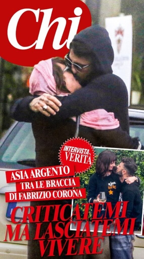 asia argento fabrizio corona