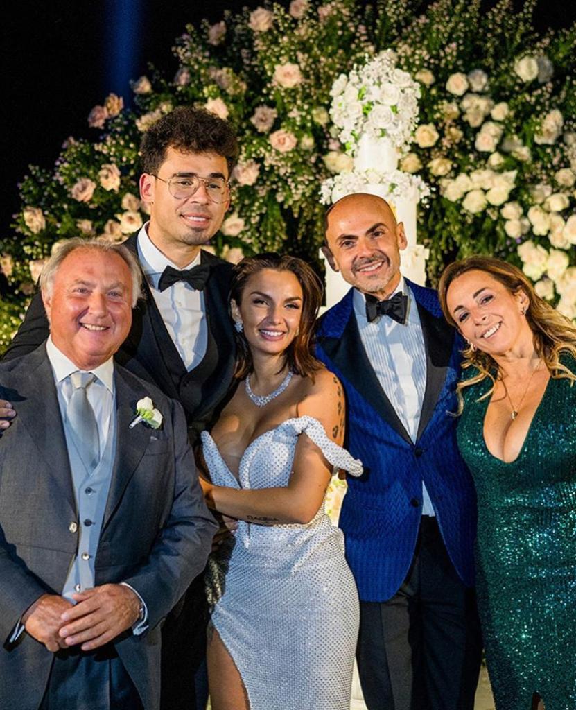 elettra lamborghini matrimonio regalo nozze padre