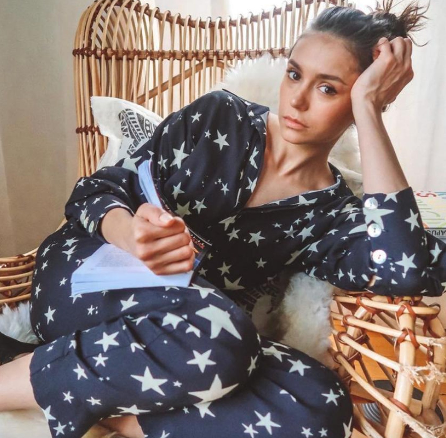 nina dobrev attrice lutto morta nonna