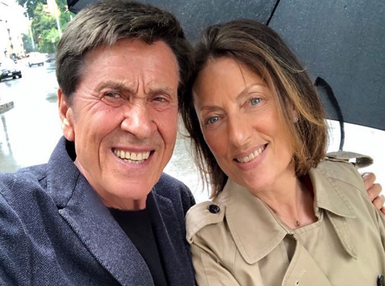 gianni morandi ospedale moglie polemiche foto