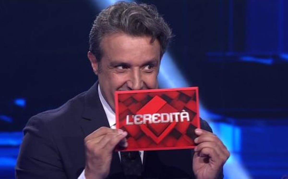 L'Eredità errore campione francesco Flavio Insinna