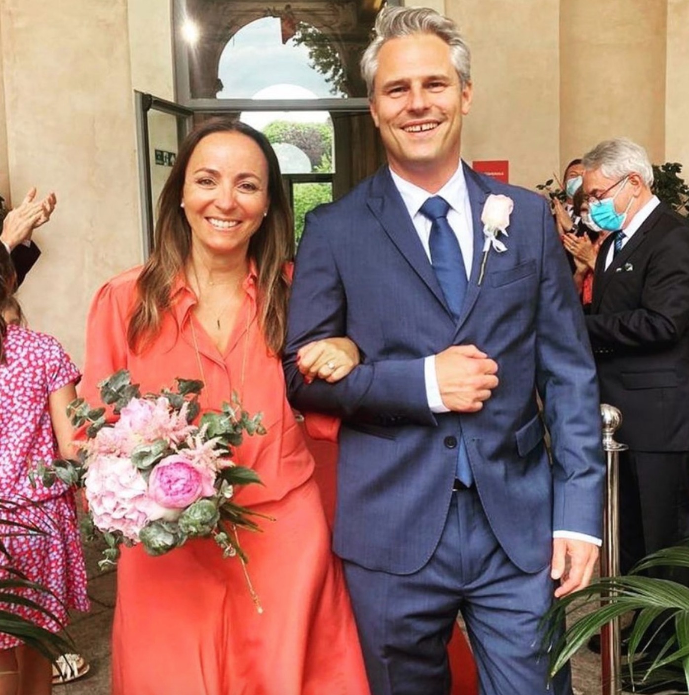 camila raznovich sposata matrimonio marito loic fleury