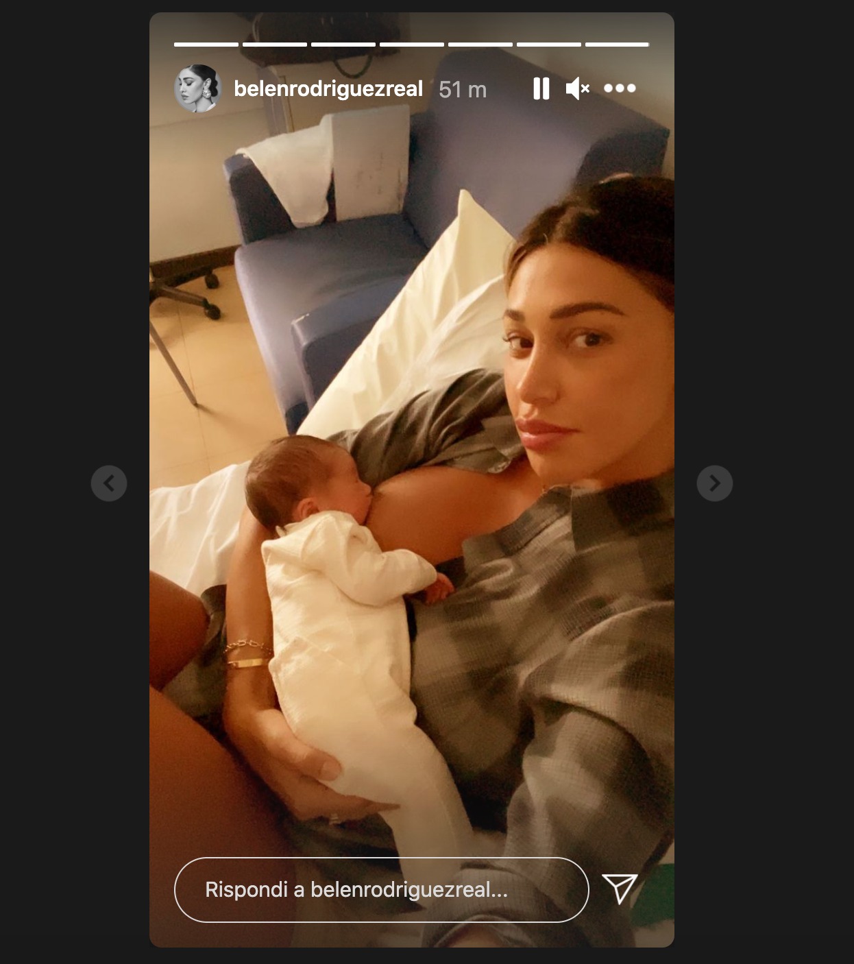 belen rodriguez figlia luna mari foto