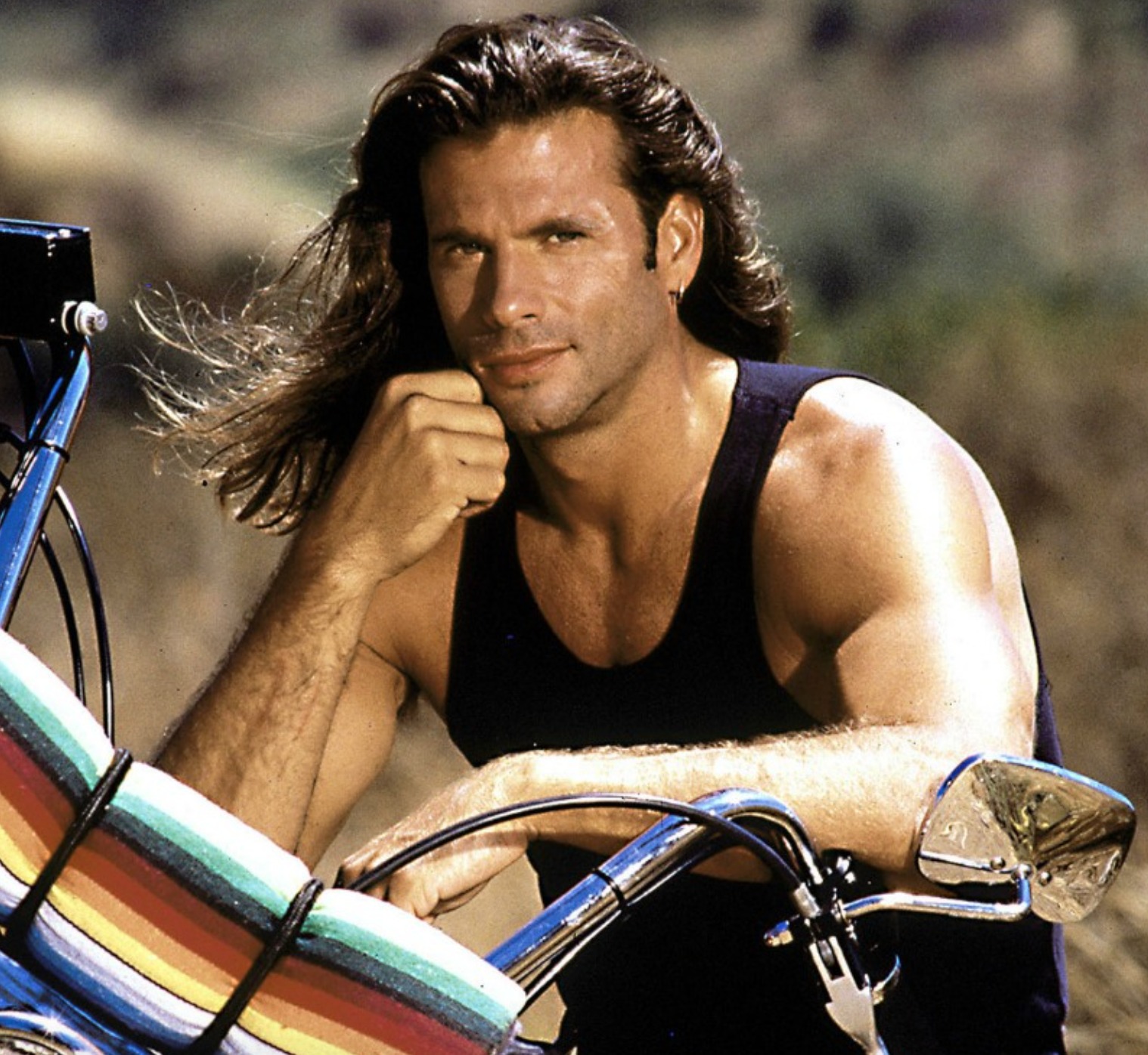 lorenzo lamas renegade oggi età altezza peso moglie figli vita privata