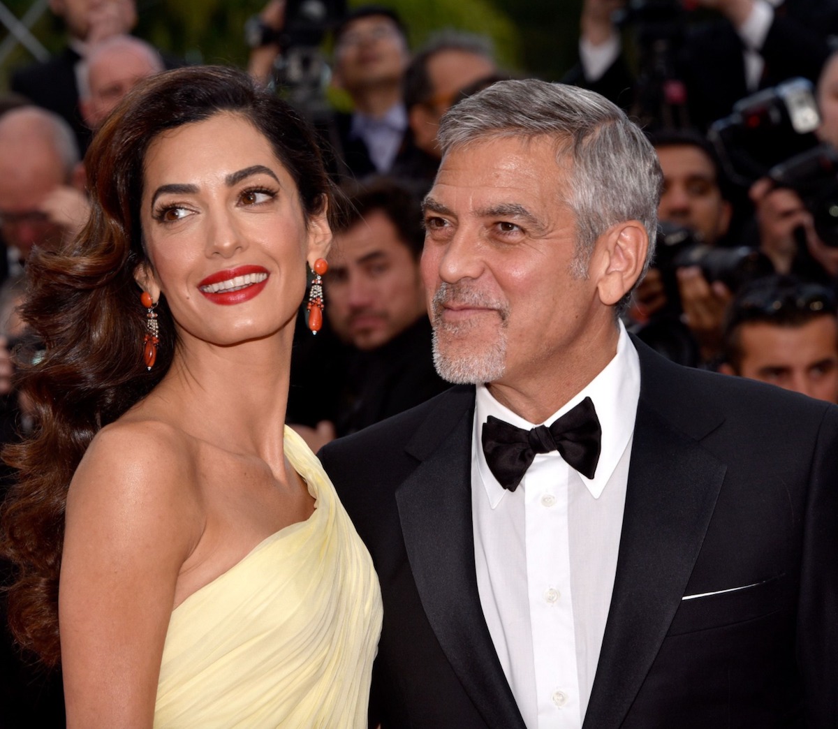 george clooney amal alamuddin figli età foto