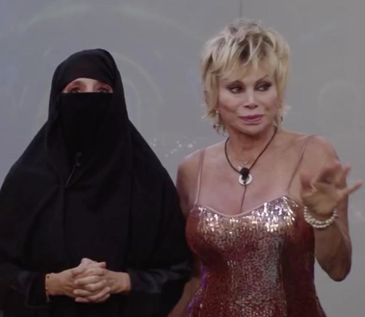 jo squillo niqab gf vip polemica