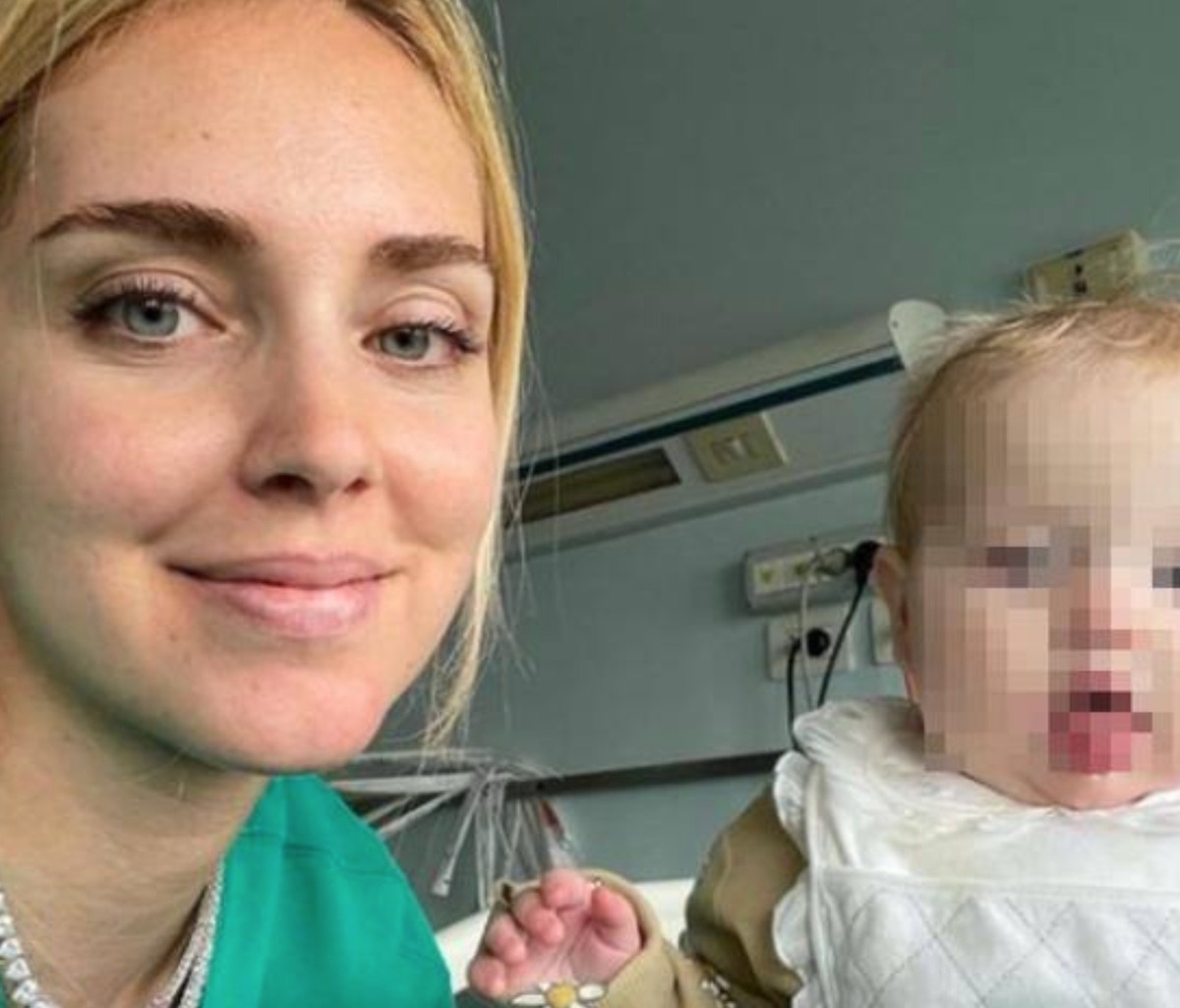 chiara ferragni fedez figlia vittoria ospedale