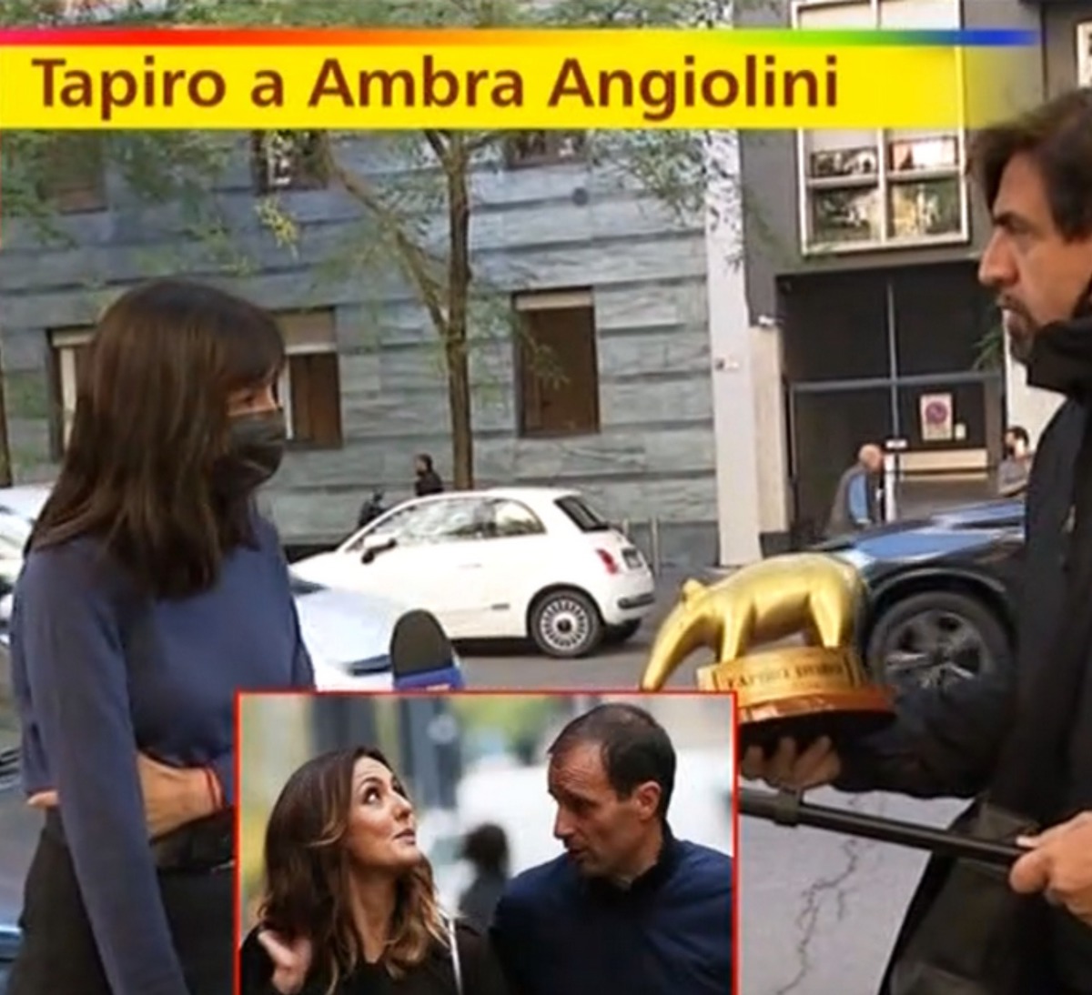 ambra angiolini commento addio massimiliano allegri