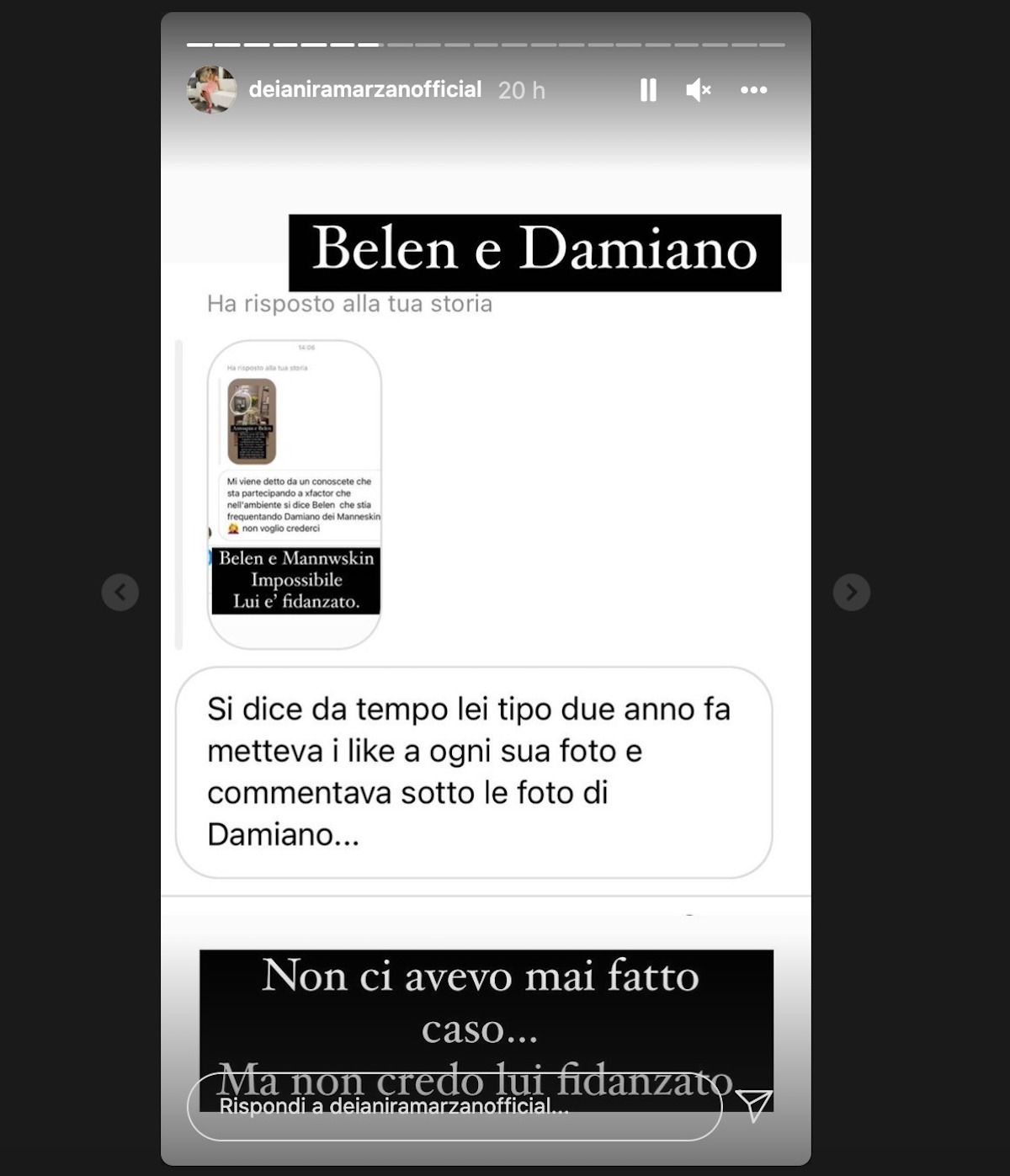 belen rodriguez voci gossip damiano maneskin