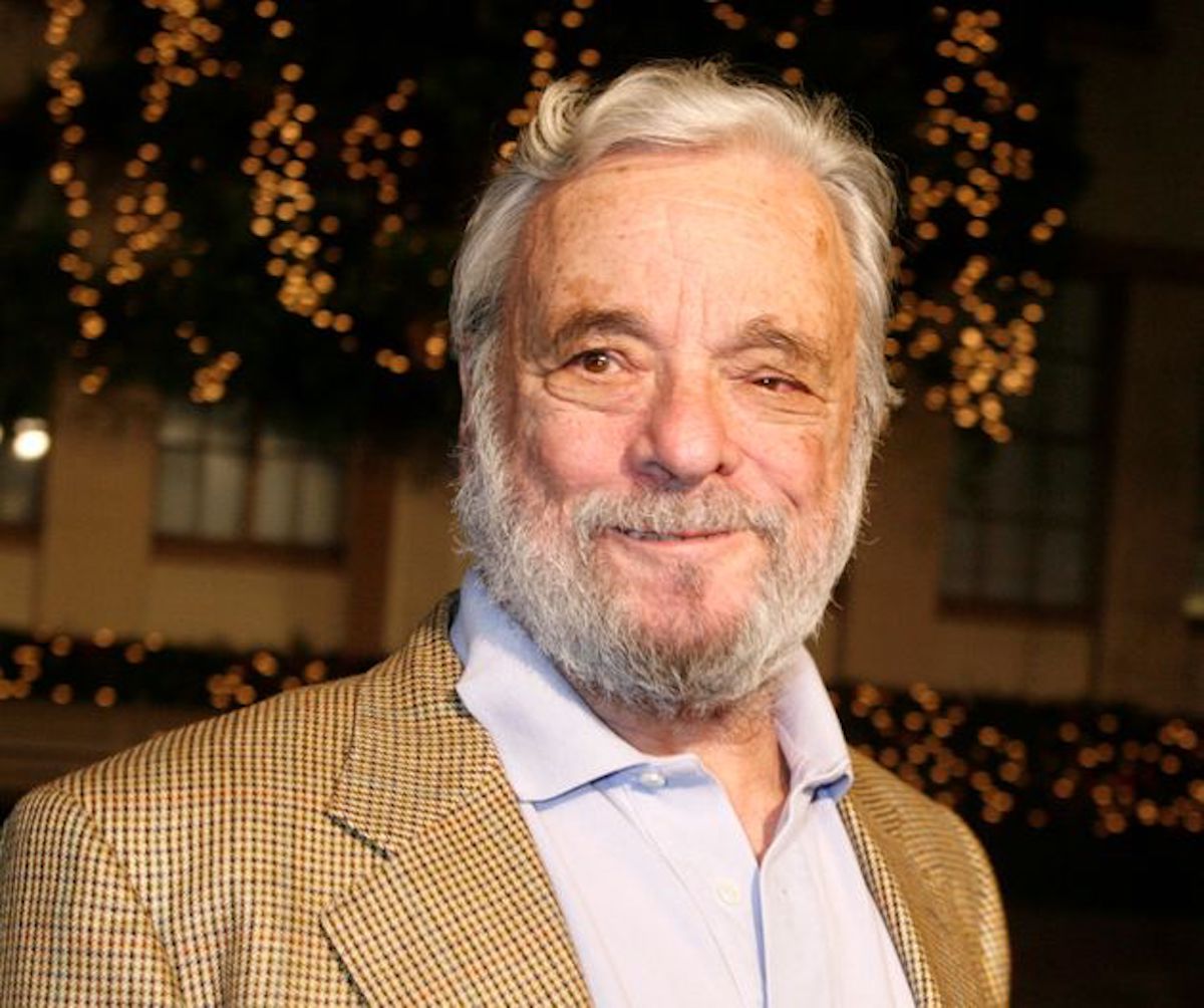 Stephen Sondheim lutto cinema