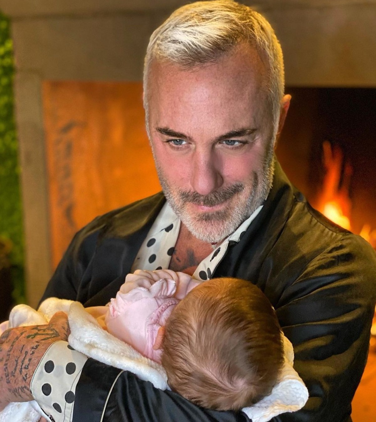 gianluca vacchi figlia blu jerusalema mamma età foto