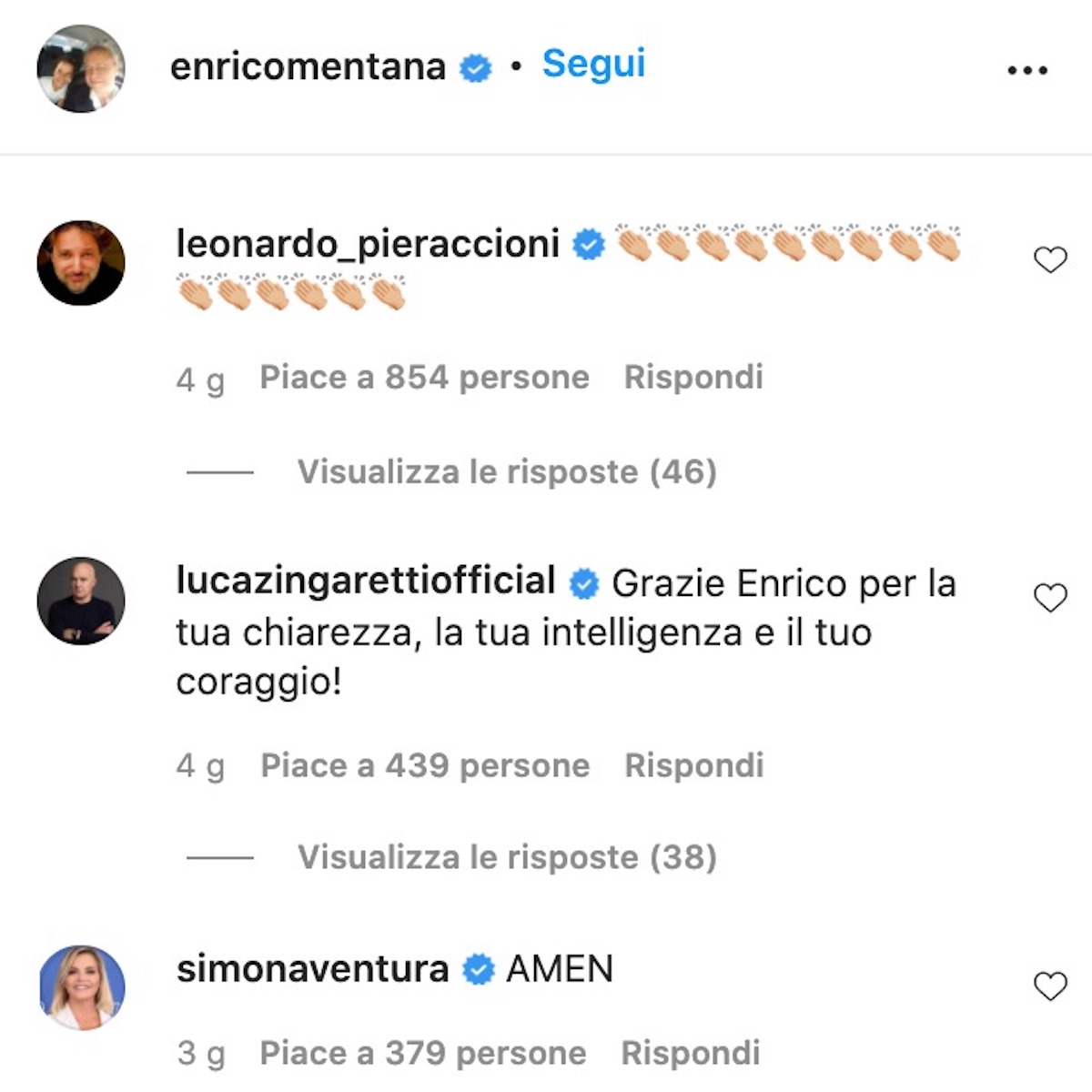 enrico mentana no vax tg la7