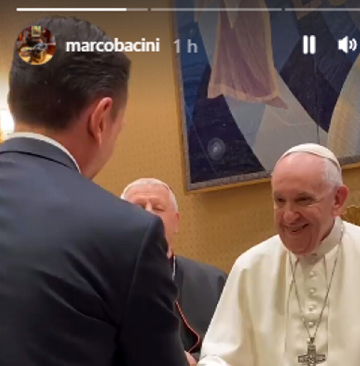 federica panicucci incontro papa francesco