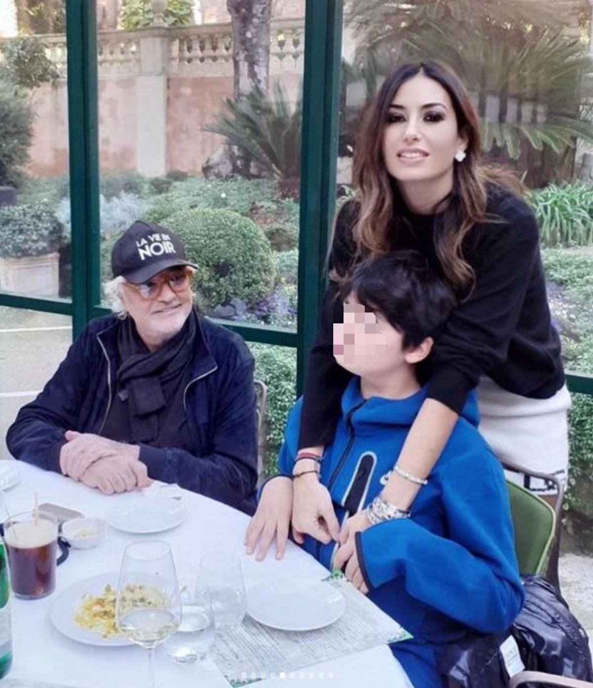 elisabetta gregoraci natale flavio briatore figlio nathan falco