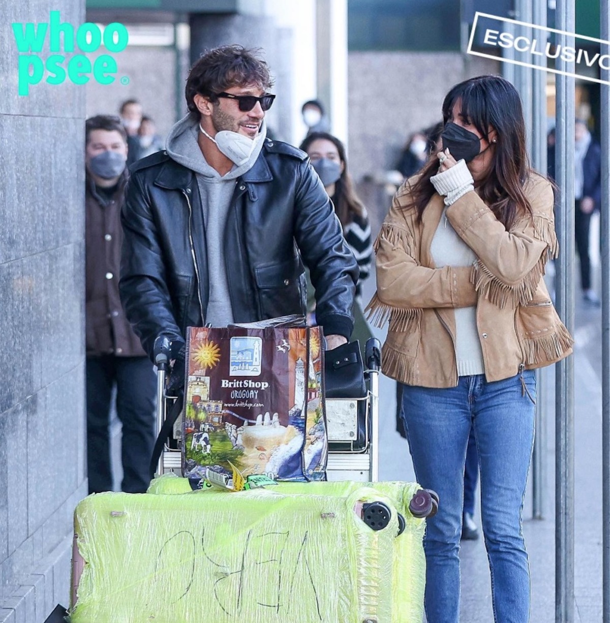 belen rodriguez stefano de martino tornati insieme foto notte