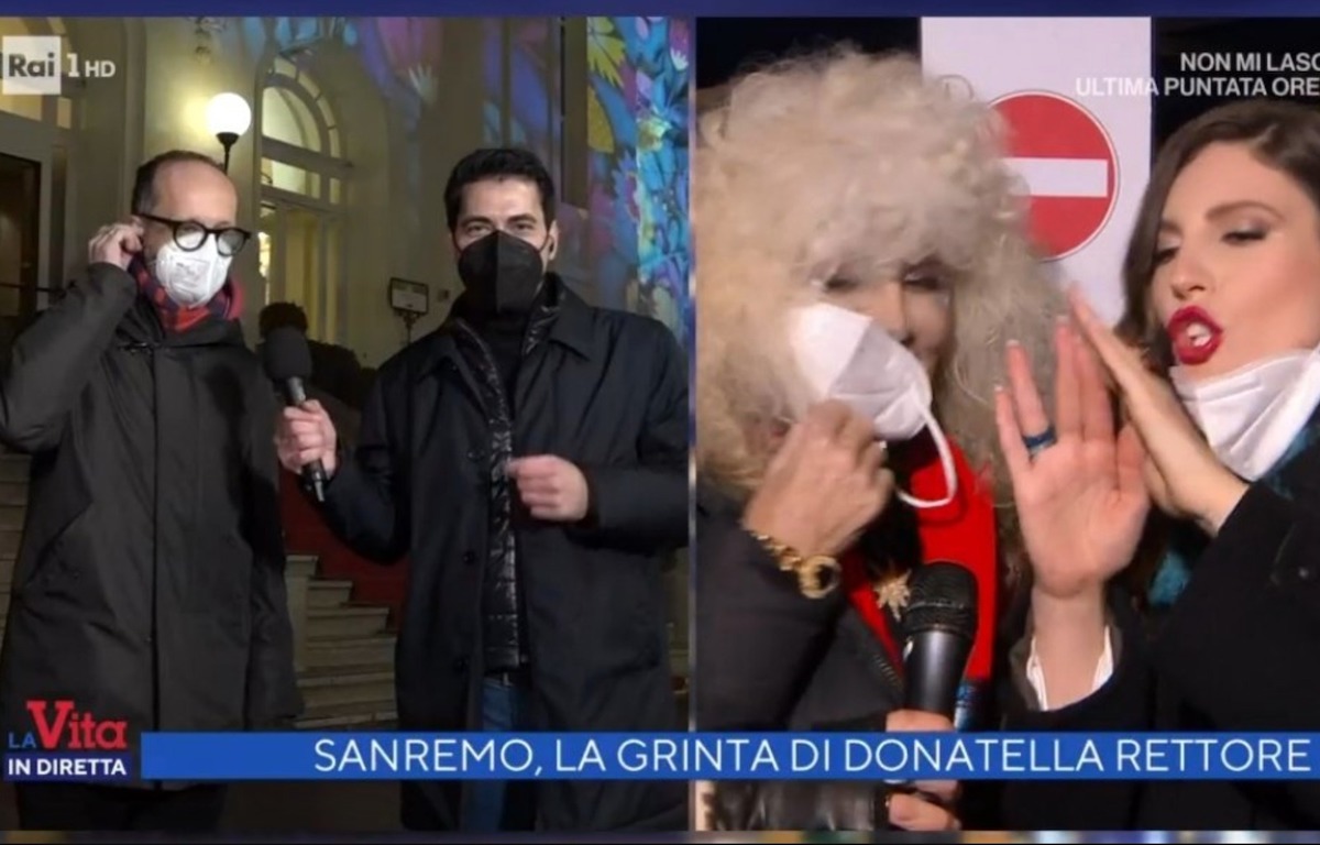 donatella rettore gaffe canzone ditonellapiaga