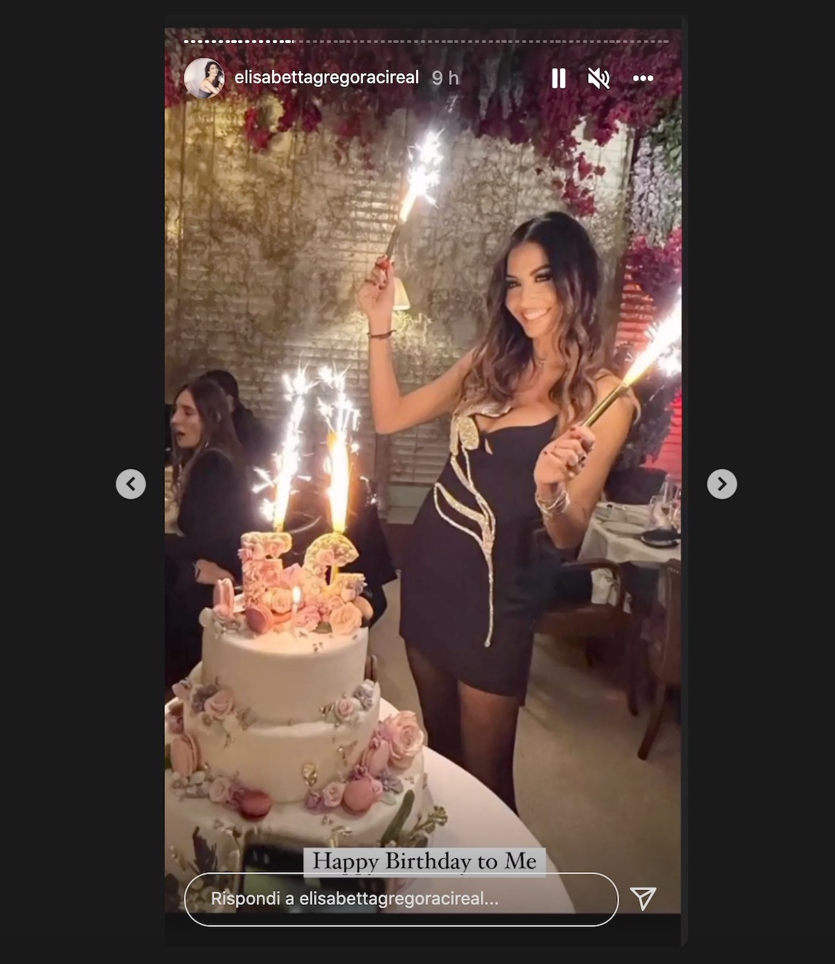 elisabetta gregoraci compelanno pagina corriere della sera