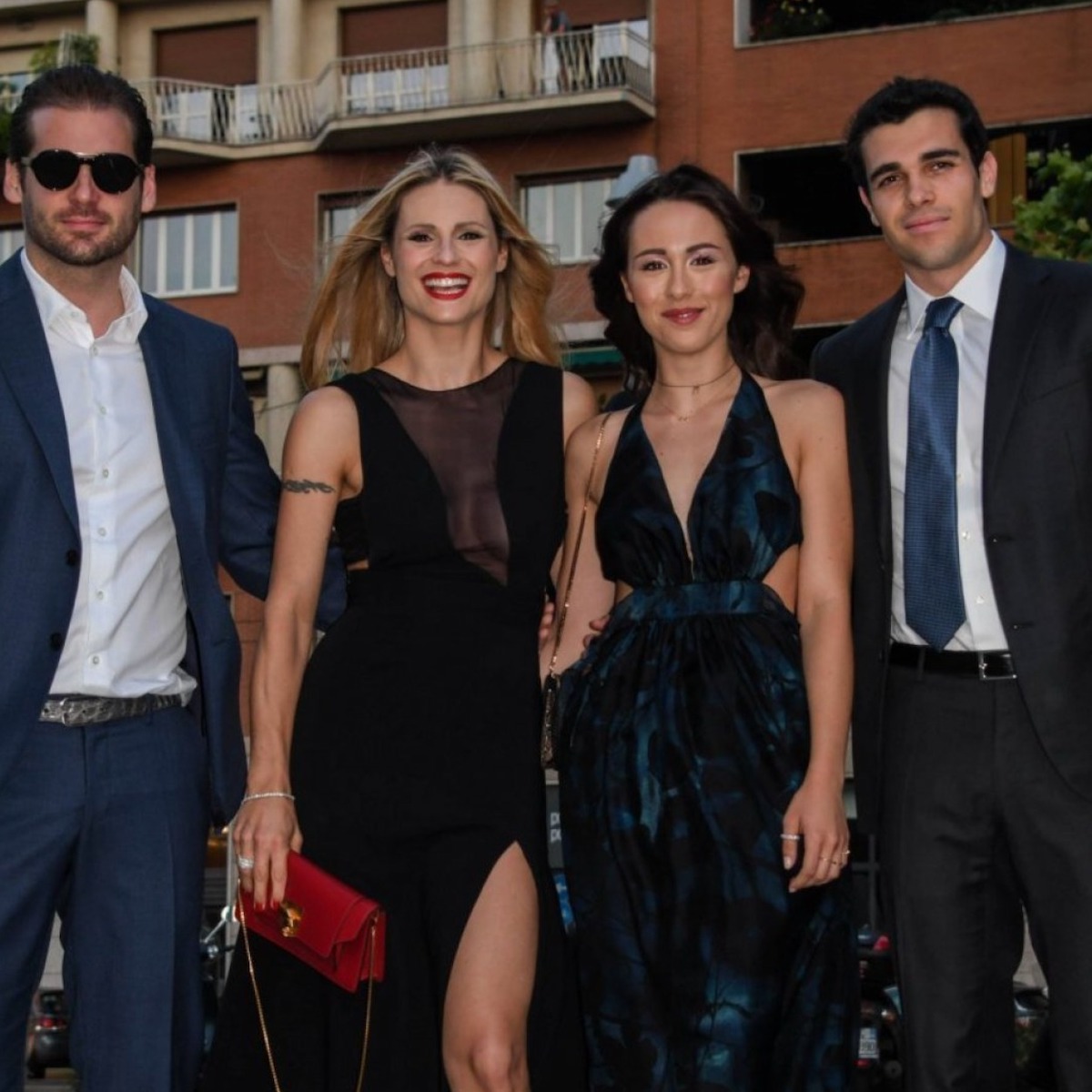 tomaso trussardi social michelle hunziker aurora ramazzotti