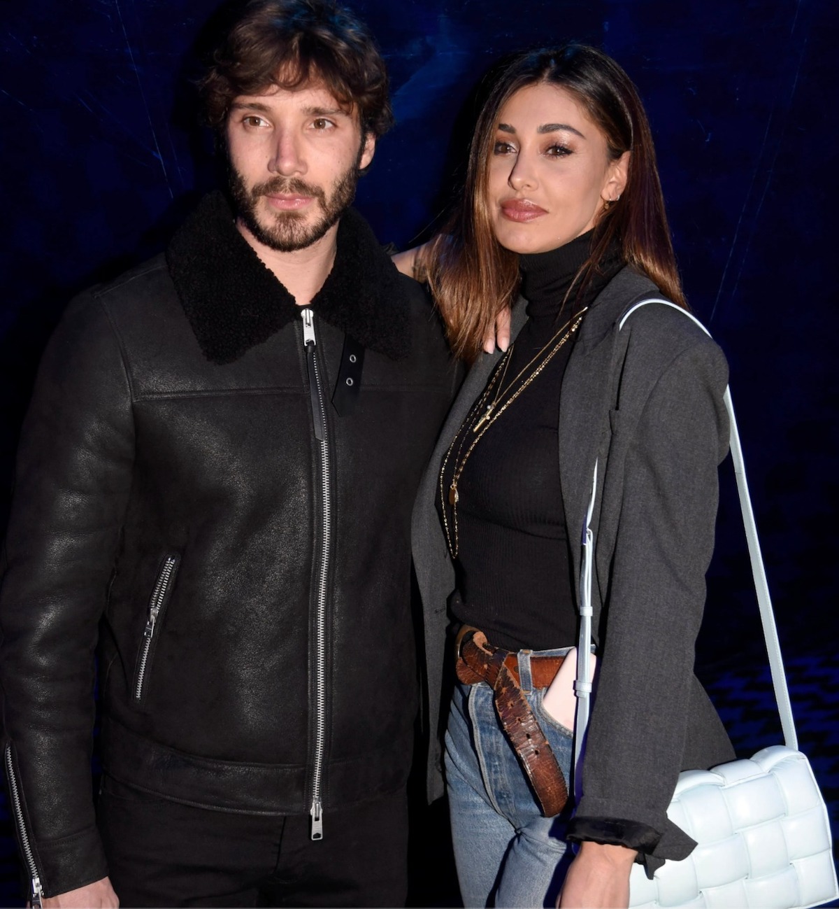 belen rodriguez stefano de martino insieme foto santiago