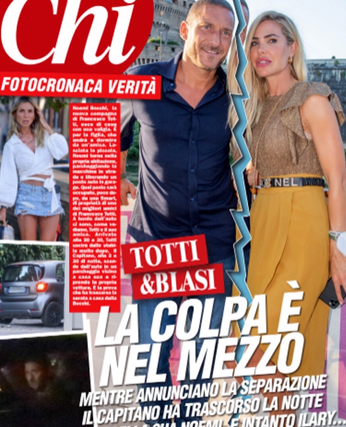 ilary blasi e francesco totti perché lasciati