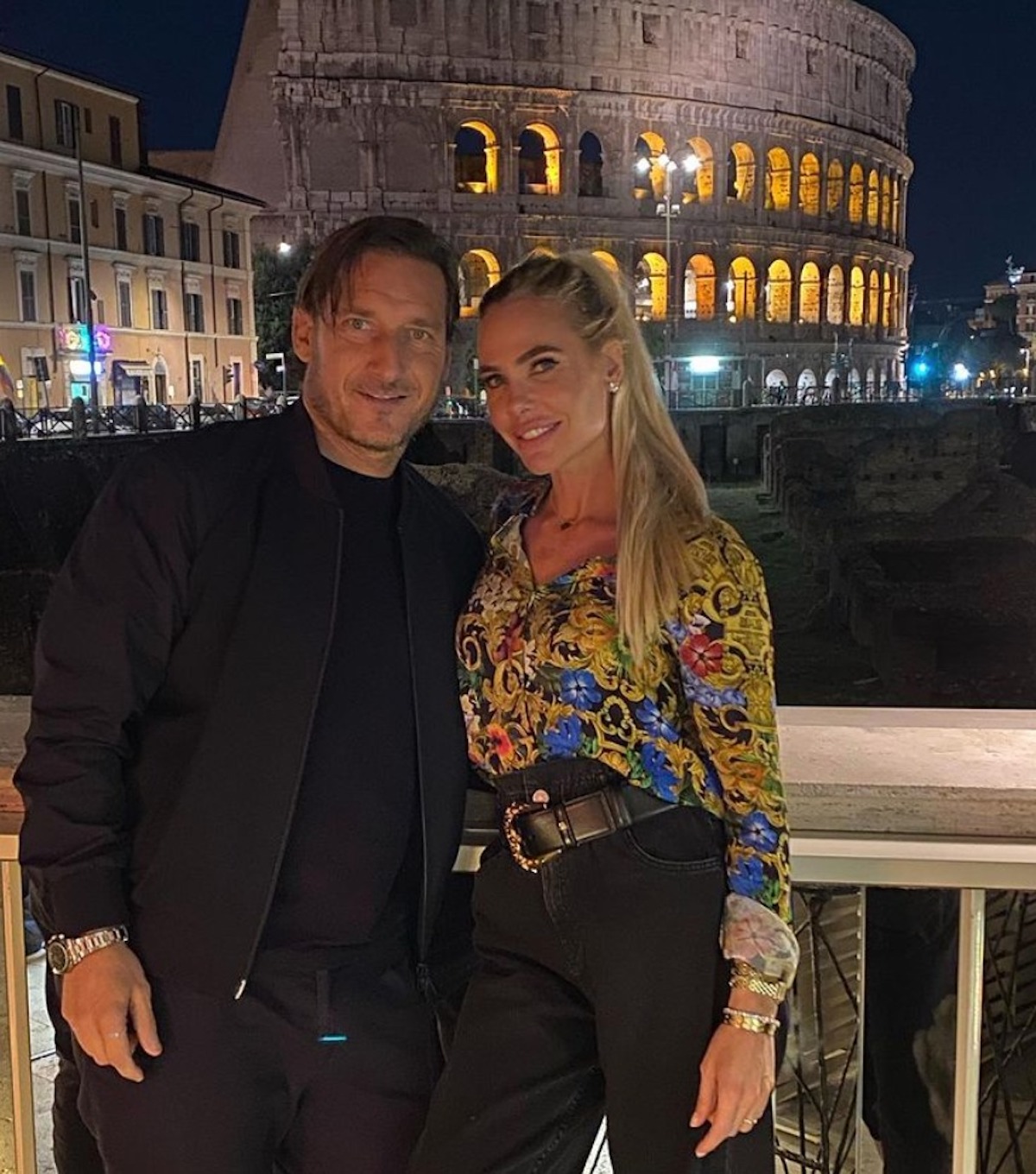 separazione francesco totti ilary blasi figli case