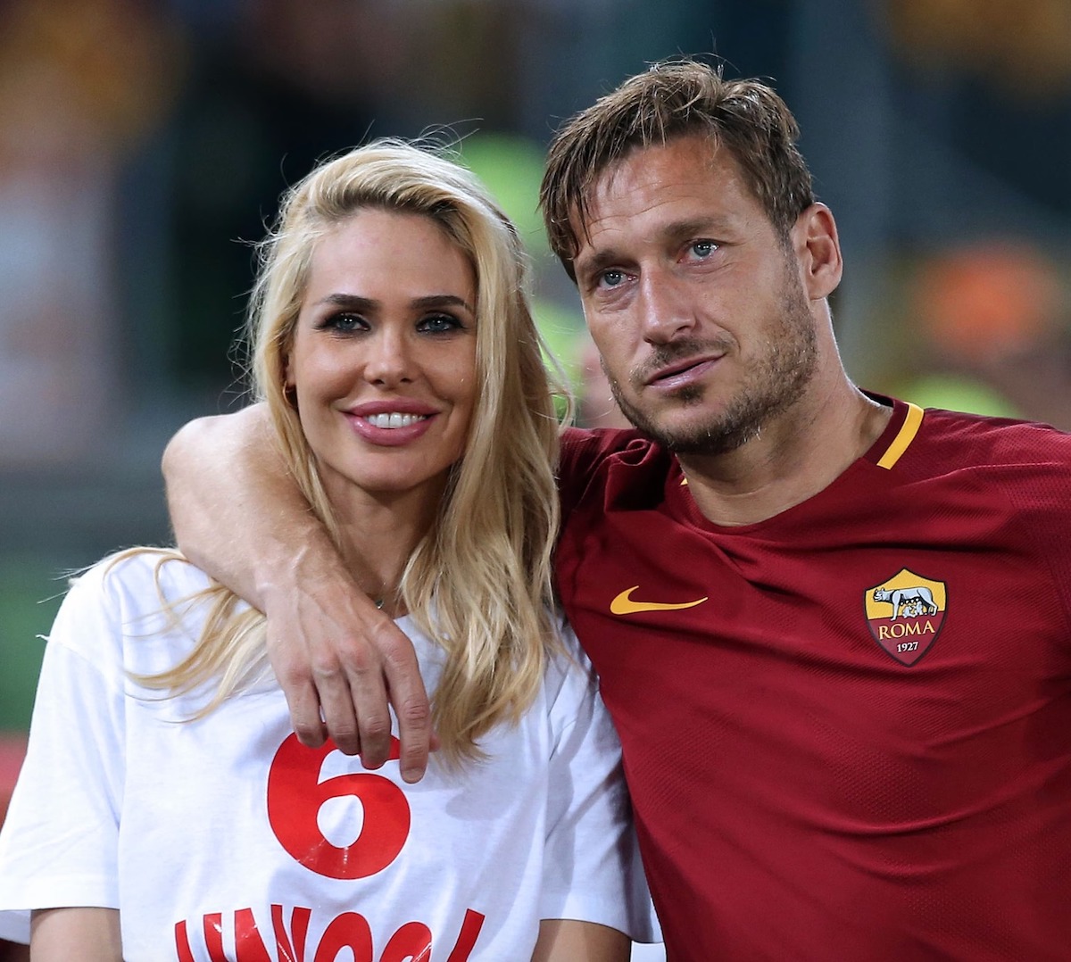 ilary blasi francesco totti documentario rai