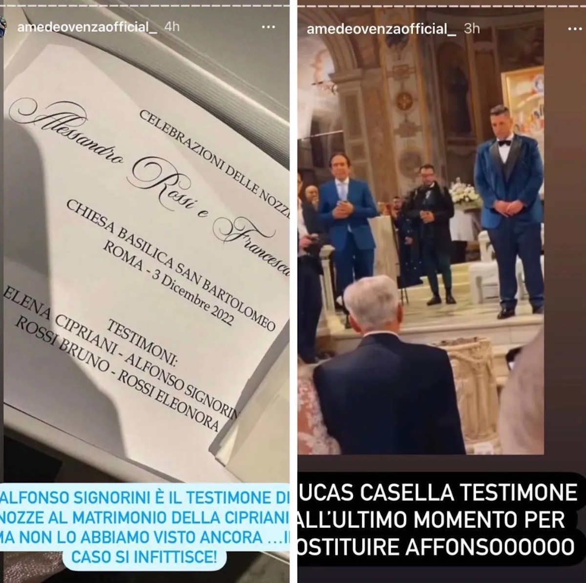 matrimonio francesca cipriani signorini