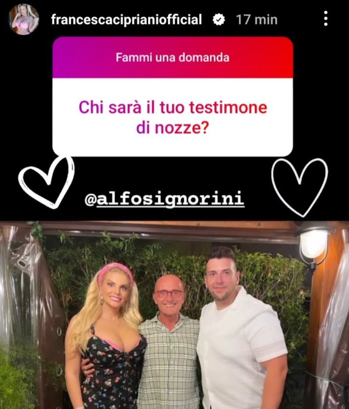 matrimonio francesca cipriani signorini