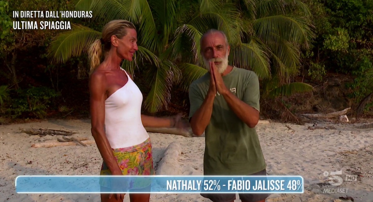 isola dei famosi caso nathaly caldonazzo