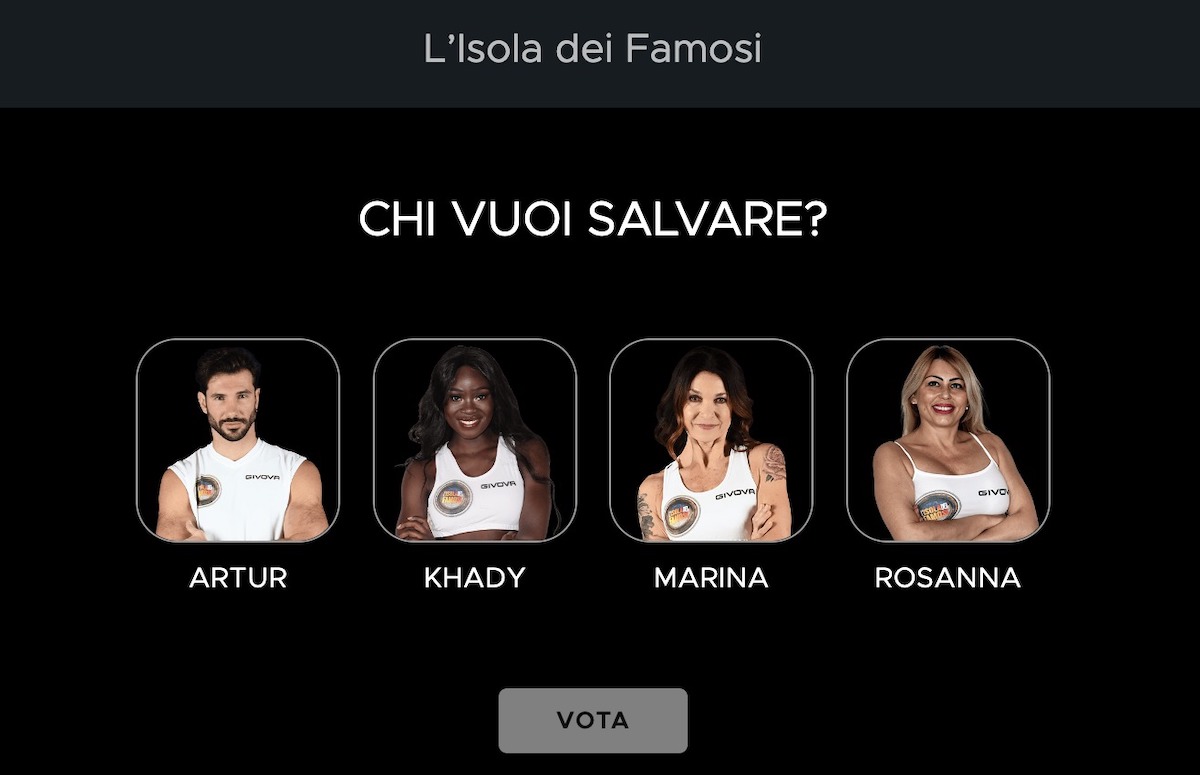 isola dei famosi concorrente se ne va 6 maggio